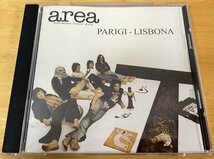 ◎AREA / Parigi-Lisbona ( LIVE ) ※ イタリア盤 CD【 ARTIS CRSCD 018 】1996年発売 / デメトリオ・ストラトス_画像1