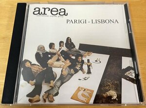 ◎AREA / Parigi-Lisbona ( LIVE ) ※ イタリア盤 CD【 ARTIS CRSCD 018 】1996年発売 / デメトリオ・ストラトス