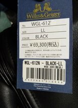 ★☆Willis&Geiger　ウィリス＆ガイガー　WGL-612N レザージャケット ブラック LL☆★_画像5