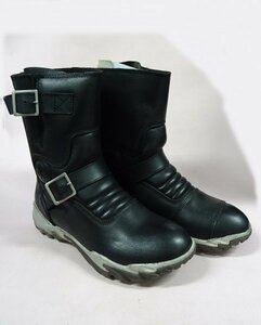 ★☆アウトレット!!　56design　Leather Riding Boots　ブラック　Mサイズ☆★