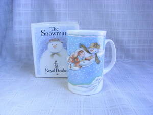  price cut ] Royal Doulton * snowman mug ( empty middle walk ) inspection ] Wedgwood * Royal Albert * Narumi 