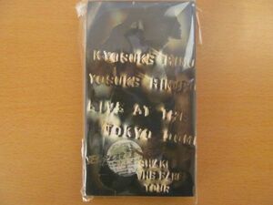 (41929)KYOSUKE HIMURO Himuro Kyosuke LIVE AT THE TOKYO DOME SHAKE THE FAKE TOUR VHS videotape USED