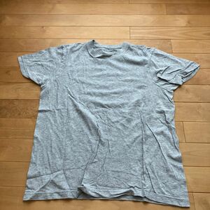 オシャレ ボディワイルド シンプル Tシャツ グレー Mサイズ メンズ 半袖Tシャツ インナー トップス カットソー ブランド