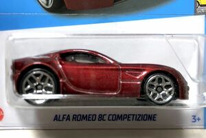 ラスト Alfa Romeo 8C Conpetizione アルファロメオ コンペティション 2022 Fraser Campbell フレイザー キャンベル Red レッド 絶版