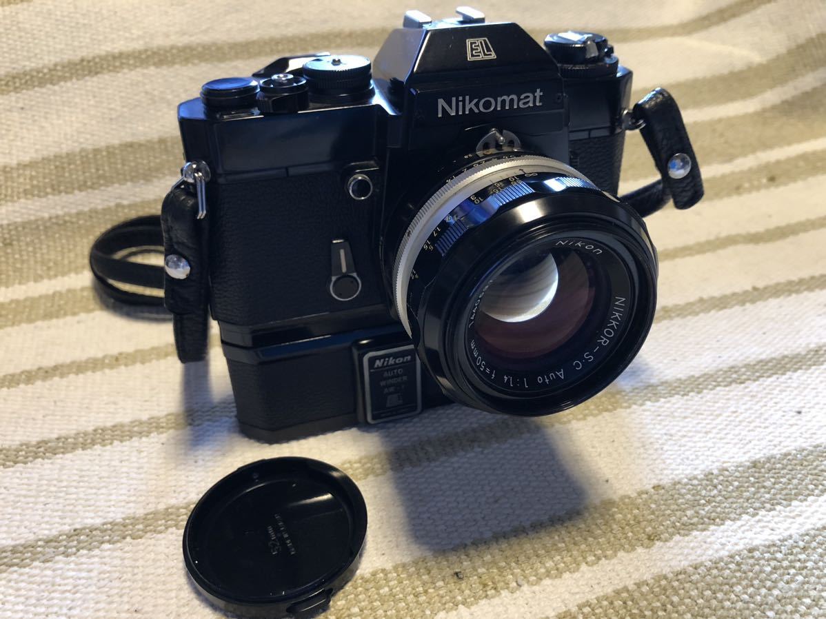nikon F eyelevel 黒 trigger winder ワインダー グレイ系 カメラ 流行