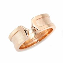 【Cartier】カルティエ リング C ドゥ カルティエ C2リング ピンクゴールド(750PG) 49サイズ 7.1g_画像1