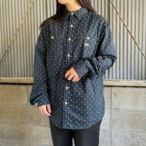 DENIM＆SUPPLY 星 総柄 長袖シャツ メンズXL