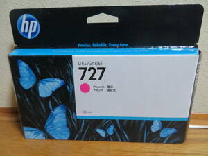 激安 保管品　純正未開封品 HP727 マゼンタ 130ml B3P20A 1個　現品1個　HP Designjet T1530/T1500/T2530 MFP/T2500 MFP/T920