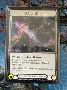 Galaxxi Black Cold Foil(flesh and blood)