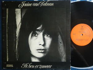 【LP】JOSINE VAN DALSUM(1934014748IK BEN ER ZOMAAR蘭JOJO1975年ダッチサイケフォーク悪魔の密室出演女優)