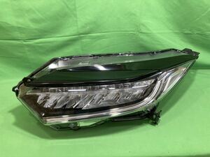 ホンダ ヴェゼル RU系 後期用 左ヘッドライト LED 洗車傷程度です コイト 100-62292 刻印J5 個人宅配送不可