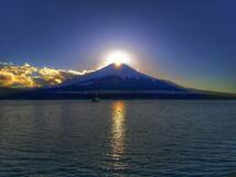 世界遺産 富士山写真 ポストカード 5枚セット(厚さ、薄手 0.225ｍｍ)_画像2