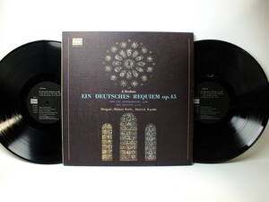 LP CT-2010-11 ヘルムート・コッホ　ブラームス　EIN DEUTSCHES REQUIEM OP.45 【8商品以上同梱で送料無料】