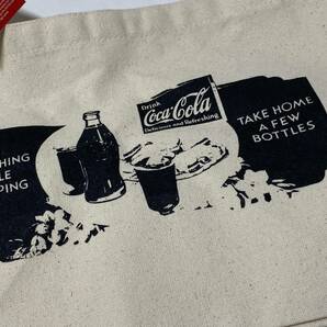 Coca-Cola コカ・コーラ キャンバス ランチバッグ 展示未使用品の画像2