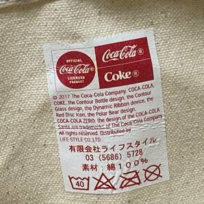 Coca-Cola コカ・コーラ キャンバス ランチバッグ 展示未使用品の画像5