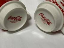 Coca-Cola コカ・コーラ マグカップ 2個セット + グラス 3種 （2点箱無） 展示未使用品_画像3