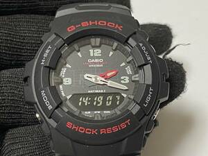 カシオ CASIO Gショック G-SHOCK アナデジモデル G-100-1BMJF 展示未使用品