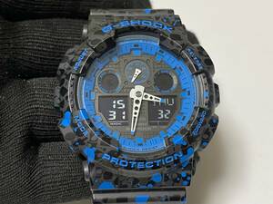 カシオ CASIO Gショック G-SHOCK STASH スタッシュ コラボレーションモデル GA-100ST-2AJR 展示未使用品