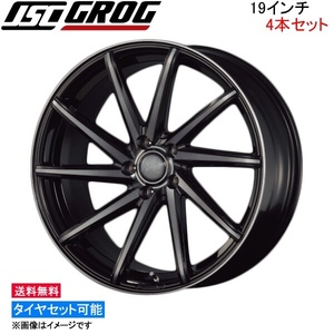 コーセイ JSCグロッグ 4本セット ホイール アウトランダー/アウトランダーPHEV GN0W 151004 KOSEI JSC GROG アルミホイール 4枚 1台分