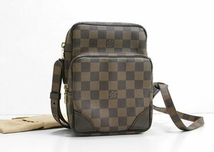 ● LOUIS VUITTON ◆ ダミエ アマゾン スペシャルオーダー ショルダーバッグ ブラウン (袋付き) ポシェット かばん ルイヴィトン ◆F11