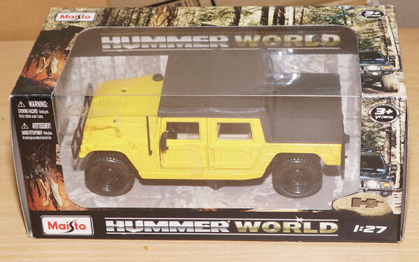 1/27 HUMMER ハマー マイスト ダイキャスト ミニカー 送料無料