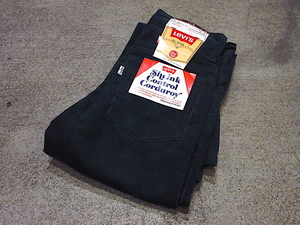 ビンテージ70's●DEADSTOCK Levi's446-1539ボーイズコーデュロイパンツ緑size 11●230417c6-k-pnt-ot-w22 1970sリーバイス