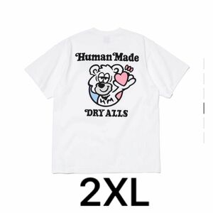 HUMAN MADE GDC GRAPHIC T-SHIRT #1 WHITE 2XLサイズ girls don't cry 