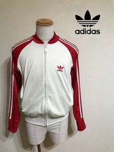 adidas originals アディダス オリジナルス ATP ジャージ トラックトップ ジャケット サイズS 長袖 赤 クリーム 389214