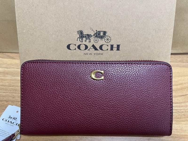 日本最大級 COACH COACH ラウンドファスナー 長財布 コーチ