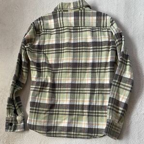 JAMES FABLED ジェイムス・ファブレッド 日本製 ヘビーネルシャツ 長袖シャツ チェック 大阪 Mサイズの画像2
