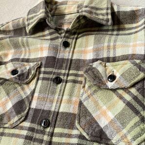 JAMES FABLED ジェイムス・ファブレッド 日本製 ヘビーネルシャツ 長袖シャツ チェック 大阪 Mサイズの画像3