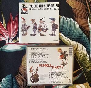 Psychobilly Sampler Vol.2 2in1 CD Rumble Party .. サイコビリー ロカビリー