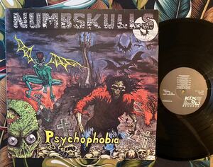 Numbskulls Black Label LP Psychophobia .. Kix 4u Records サイコビリー ロカビリー