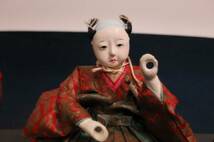 :【やましな京都】「五人囃子 B37」雛人形、蒔絵、五月人形、雛道具　京人形、日本人形 御所人形、木目込み 有職菊押　_画像3