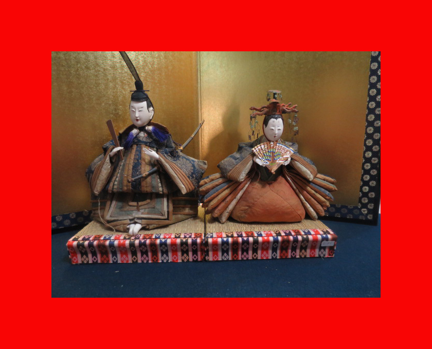 : [Doll Museum] Kyoho Hina E-86 Hina dolls, Hina accessories, Hina palace. Maki-e Hina, season, Annual Events, Doll's Festival, Hina Dolls