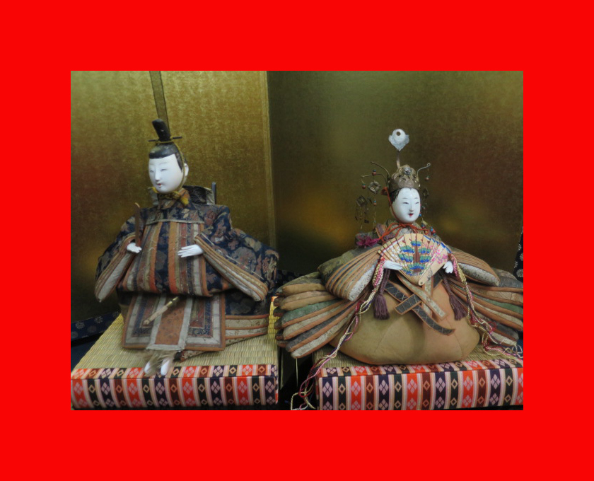 [Museo de Muñecas] No. 5 Muñecas Kyoho Hina E-43 Hina, accesorios hina, Palacio Hina. Maki-e Hina, estación, Eventos anuales, festival de muñecas, muñecas hina