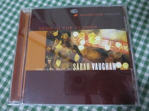 CD Jazz Signatures Send in the Clowns: Very B.O. SARAH VAUGHAN