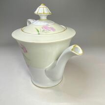 オールドノリタケ Noritake ノリタケ ティーポット カーネーション コーヒーポット 花柄 アンティーク_画像3