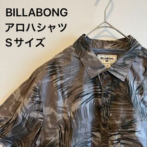 BILLABONG 花柄シャツ 半袖 Sサイズ