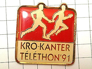  pin badge * relay baton Touch land player * France limitation pin z* rare . Vintage thing pin bachi