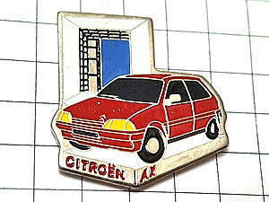  pin badge * Citroen AXlate fan s car * France limitation pin z* rare . Vintage thing pin bachi