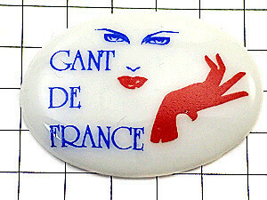 ピンバッジ・フランスの上品な手袋◆フランス限定ピンズ◆レアなヴィンテージものピンバッチ
