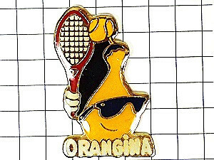  pin badge * tennis make Ora nji-na bin * France limitation pin z* rare . Vintage thing pin bachi