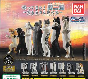 即決》帰ってきた!厨二猫 別毛色自己像幻視【グレー】 送料120円～ 新品未開封 アナザーカラードッペルゲンガー ねこ ネコ