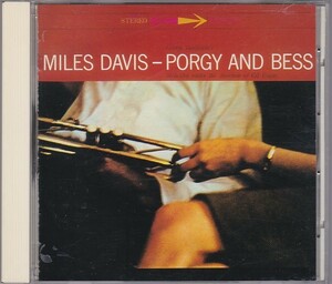 ★CD ポーギーとベス Porgy And Bess マイルス・デイヴィス.ギル・エバンス Miles Davis.Gil Evans 旧規格盤CD(32DP512)