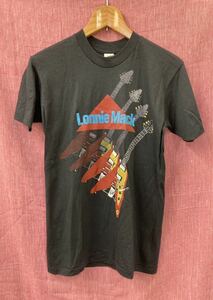 ヴィンテージ 80s ロニー・マック Lonnie Mack ブルース ジャズ ロック ツアー Tシャツ スティーヴィー レイ ヴォーン Stevie Ray Vaughan