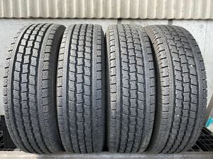 T1871　☆深溝スタッドレス☆ TOYO DELVEX 934　195/80R15 107/105L LT　4本価格　2019年製