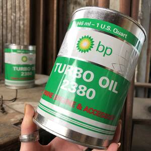 即決価格 ヴィンテージ BP TURBO OIL ヴィンテージ オイル缶