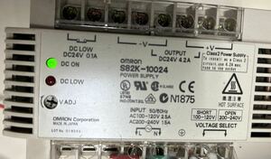  electrification verification settled OMRON S82K-10024