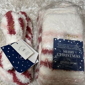 gelato pique ジェラートピケ ターバンとソックスのセット クリスマス限定